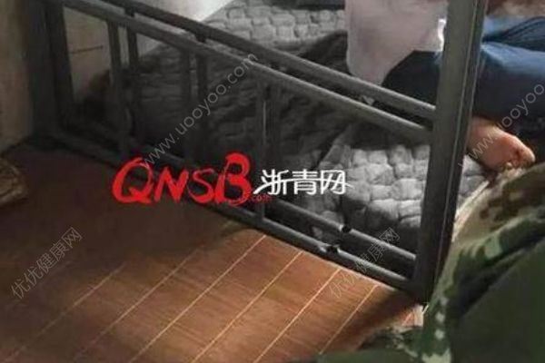 女高中生仿網(wǎng)紅游戲驗身材，被床頭欄桿卡住數(shù)小時(3)