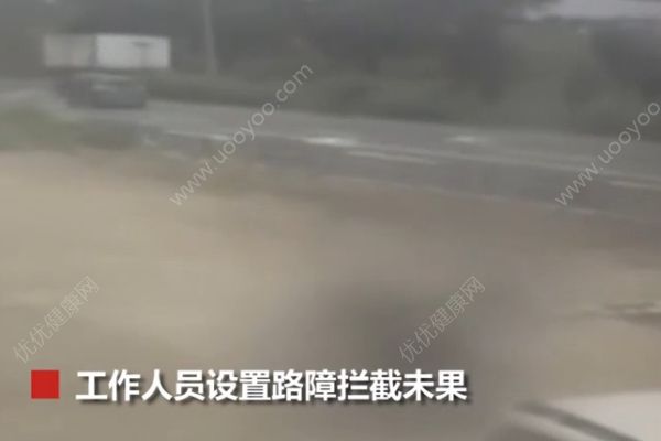 無(wú)牌轎車闖卡逃費(fèi)，工作人員擲石頭砸傷車內(nèi)女童(2)