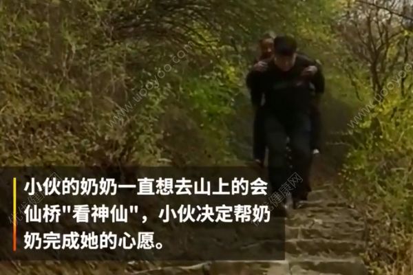 奶奶不信“山里沒(méi)神仙”！孫子背她爬山4小時(shí)圓90歲心愿！(3)