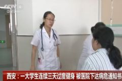 25歲研究生連續(xù)健身三天被下病危通知書(shū)，健身有什么要注意的？[多圖]