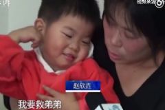 3歲女孩骨髓配型救弟弟，抽血檢查做骨穿堅持不哭[多圖]