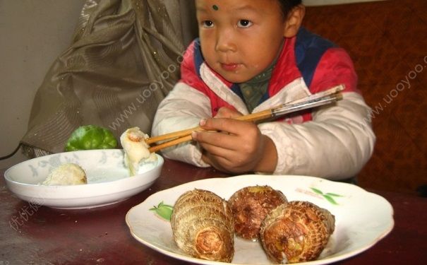 吃芋頭嘴巴癢怎么辦？吃芋頭麻嘴怎么辦？(1)