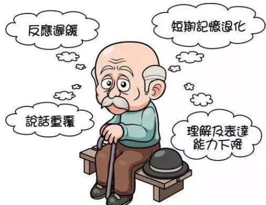 老年癡呆最初表現(xiàn) 記憶障礙,語言能力變差,視力改變等