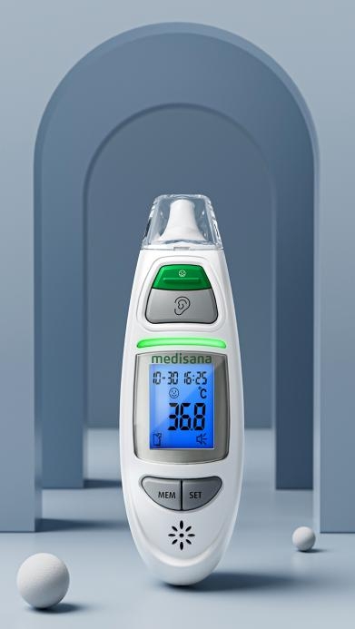 疫情時(shí)代居家必備好幫手，Medisana馬德?？?TS42體溫計(jì)